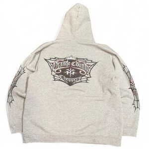 Vintage Orange County Choppers Biker AOP Hoodie